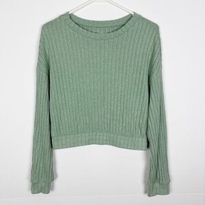 Gilly Hicks Hollister Dream-worthy Top
Soft Ribbed Long Sleeve Green Size Small
